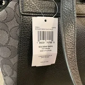 Coach | Bags | Coach Sig Demp Backpack Authentic Unused  display picture 1